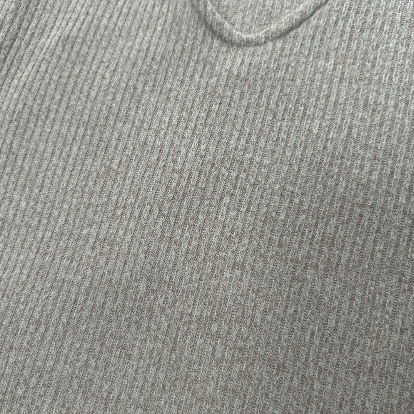 Express Pink Crisscross Ribbed Sleeveless Bodysuit - Picture 2 of 7